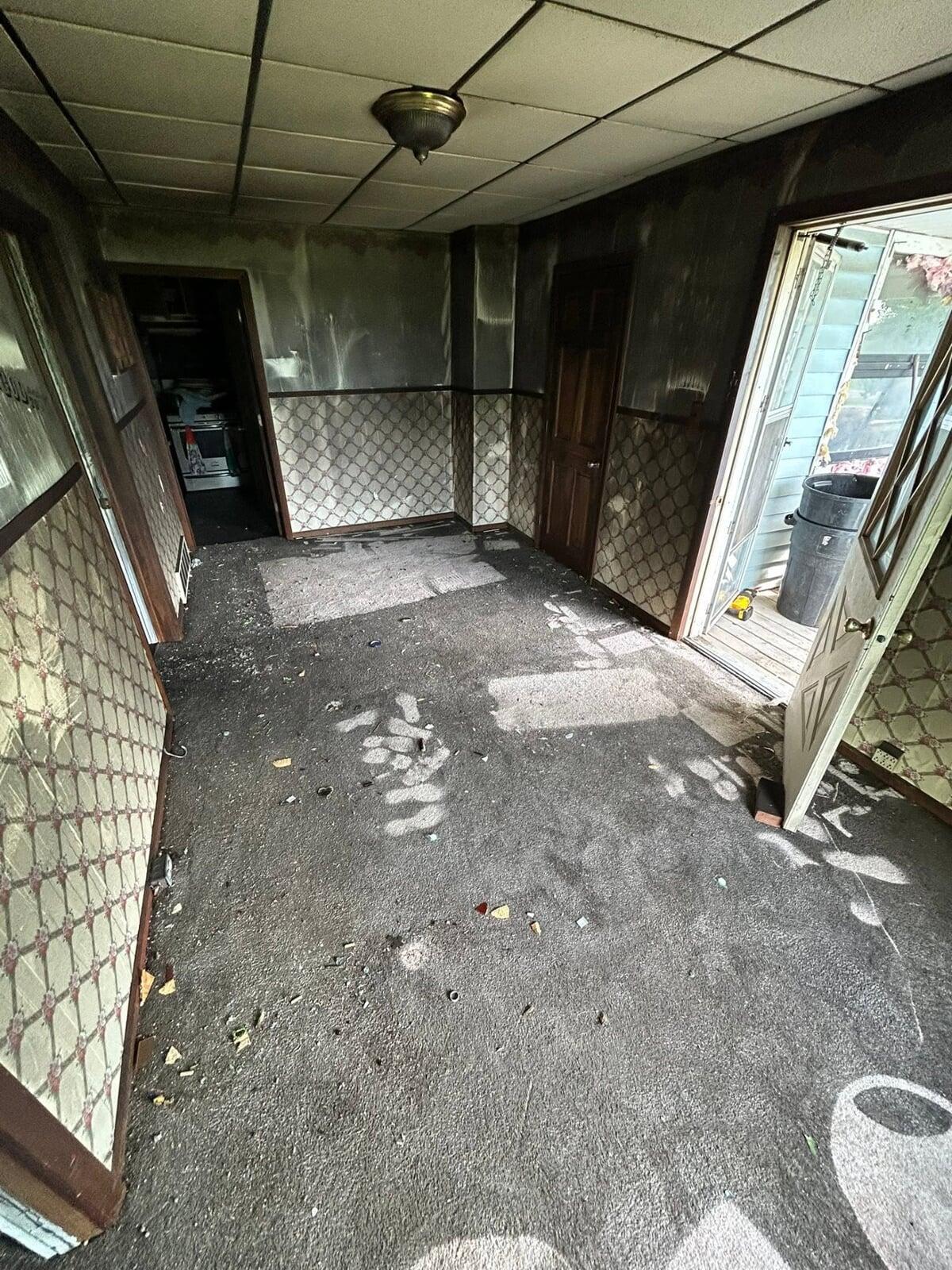 Interior demolition